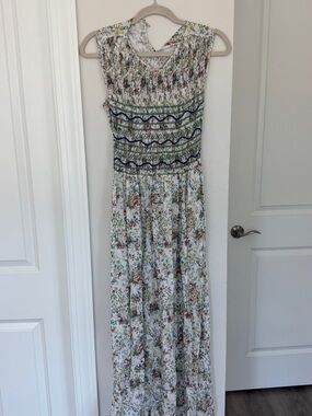 Loretta Caponi floral dress